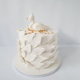 gateau cygne