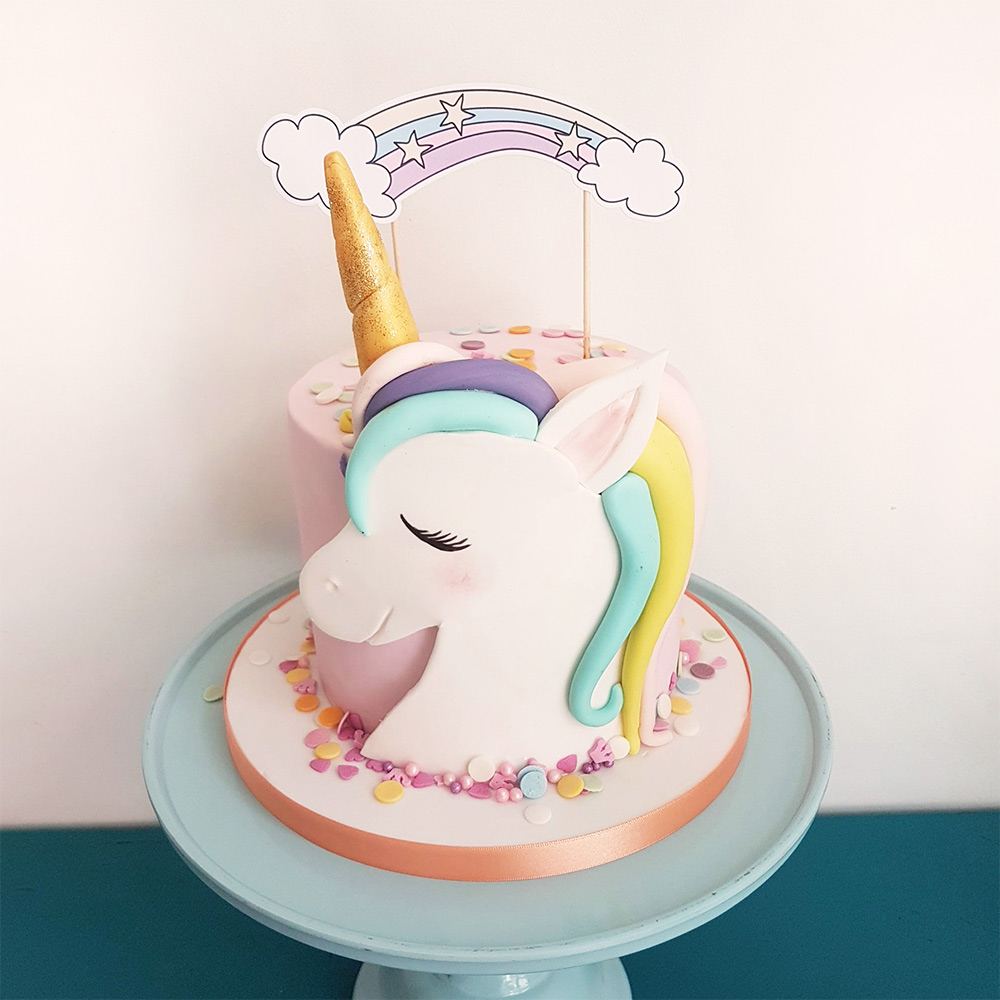 Gâteau licorne