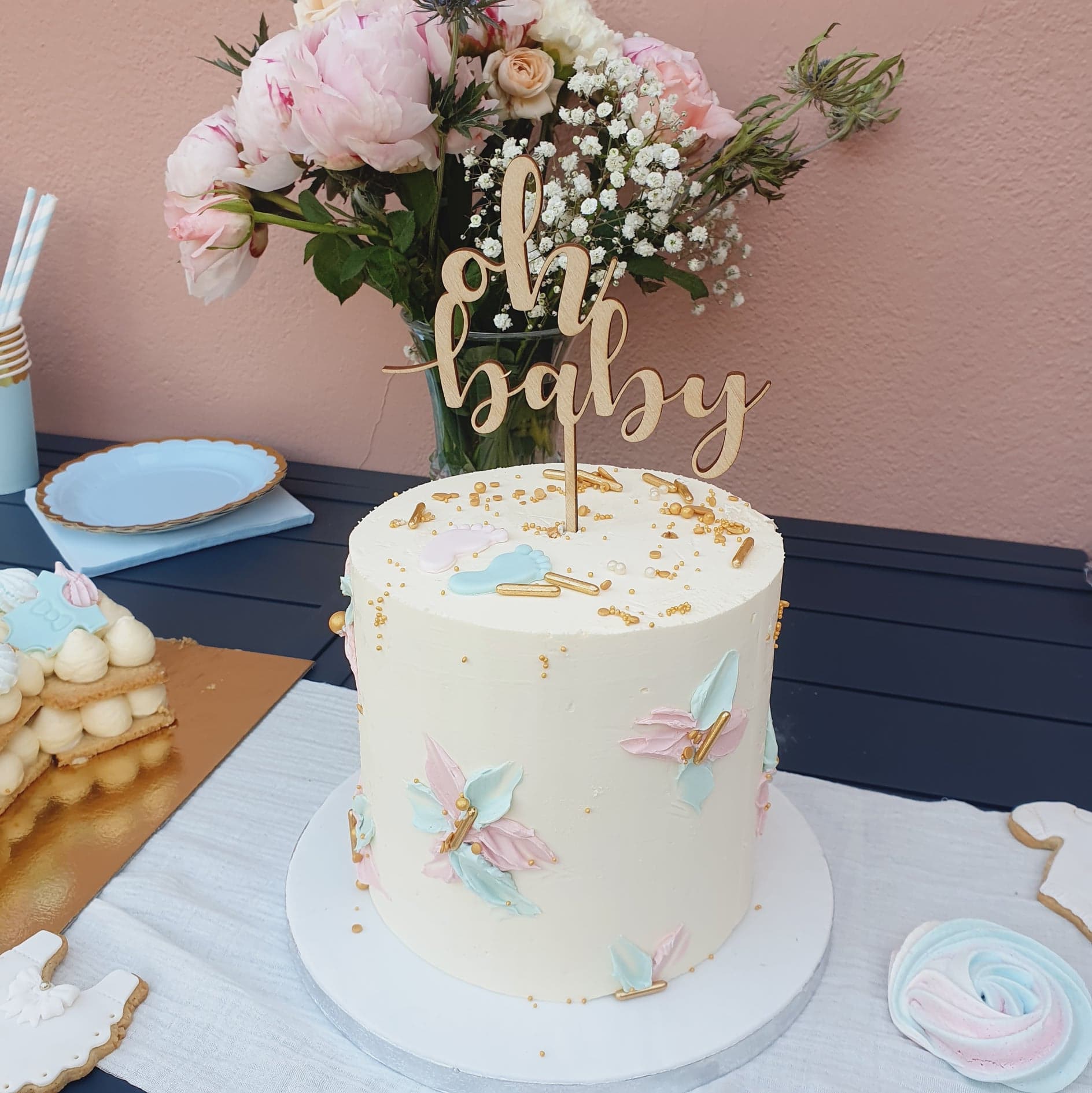 Gâteau shower bébé